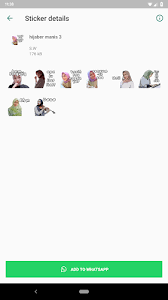 Gambar stiker wa cewe muslimah / stiker wa hijab cewek cantik 1 0 apk androidappsapk co : Stiker Cewek Cantik Berhijab Wastickerapps Latest Version For Android Download Apk