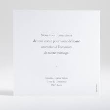 💞 original texte remerciement mariage invités. Remerciements Mariage Faire Part Elegant