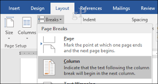 Microsoft word 2016 lets you create up to 12 columns in a document. How To Start And End A Column In Microsoft Word 2016
