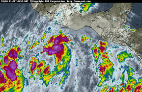 Huracan Patricia 2015 Tormenta Tropical Trayectoria Mapa Colima Manzanillo Jalisco Michoacan Guerrero 21 22 23 24 De Oc Imagenes De Satelite Tormenta Tropical