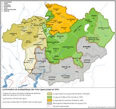 Three Leagues Historical Maps Historical Eras Swiss Cantons