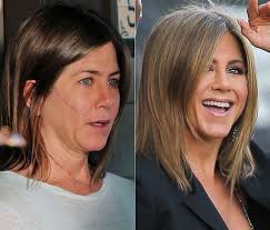 Only yesterday, rihanna posted a no makeup selfie seemingly defying the laws of ageing and now jennifer aniston has joined the club. Finally A Photo Of Jennifer Anniston Without Makeup Celebs Without Makeup Straight Blonde Hair Jennifer Aniston Hair