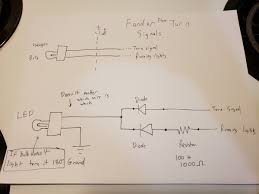 Gy6 150 wiring diagram diagrams schematics throughout 150cc. Using Leds In The Front Fender Side Markers On A Jeep Wrangler Tj Jeep Wrangler Tj Forum