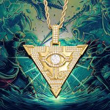 The millenium puzzle illuminati pyramid horus ra evil all seeing eye men's pendant necklace pewter gold plated pendant good luck money wealth charm protection amulet brass ball chain 4.3 out of 5 stars 22 Yugioh Iced Millennium Puzzle Pendant Video Hip Hop Jewelry Egyptian Tattoo Sleeve Yugioh