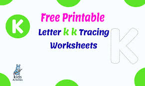There is one printable letter tracing worksheet for every letter of the alphabet. Free Printable Letter K K Tracing Worksheets Kids Activities