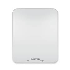 Salter electronic scales flat aquatronic kitchen scale max 5kg 11lb 5l 175fl oz. Salter Ghost Digital Kitchen Scale Electric Food Weighing Scales For Cooking And Baking Hidden Until Lit Easy To Read Lcd Display Metric Imperial Weight Measurements 15 Year Guarantee White