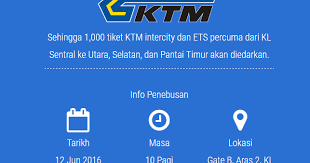 The shuttle train from gemas. 1 000 Tiket Ktm Intercity Dan Ets Percuma Dari Kl Sentral Ke Utara Selatan Dan Pantai Timur Iena Lifestyle Blogger