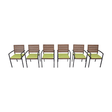 Dakota by crate and barrel: 28 Off Crate Barrel Crate Barrel Rocha Dining Chairs With Cushions Chairs