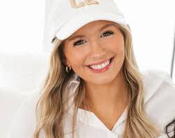 Embroidered Monogram Baseball Hat