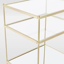 Terrace Nightstand Antique Brass