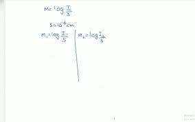 Measuring earthquakes more on logarithmic scales and human perception how intense is an earthquake? Solved If One Earthquake Is 20 Times As Intense A