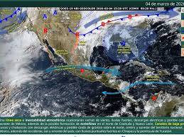 Actualidad - Clima en México hoy 4 de marzo del 2026: Incrementa probabilidad de lluvias con caída de granizo