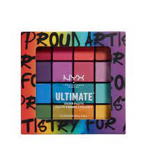 From eyeshadow singles to palettes, experiment with a kaleidoscope of shades and finishes. Buy Nyx Professional Makeup Ultimate Brights Eyeshadow Palette Pride Edition Maquibeauty