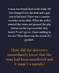 Now the first riddle of this is mystery is why he had been alone in his room. Can You Solve These Riddles Without Looking At The Answers 53 Pics Bored Panda