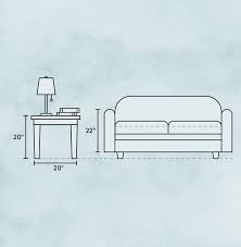 Although the height of a coffee table comes down. End Table Height How Tall Should Your Side Table Be Wayfair