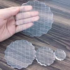 3 x 3 cards cut card bases 6 x 3 4 x 4 cards cut card bases 8 x 4 Round 4 Sizes Luckkyme 4 Pieces Acrylic Stamp Block Clear Stamping Tools Set With Grid Lines For Scrapbooking Crafts Card Making Stamps Home Radio666 Com