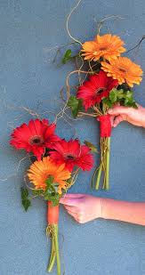 Sunset Colored Wedding Bouquets Dahlia Floral Design Daisy Bouquet Wedding Simple Wedding Bouquets Fall Wedding Bouquets