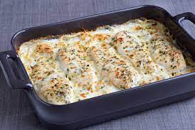 Four Cheese Chicken Alfredo Casserole My Food And Family