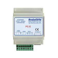 PC-E Ethernet converter | Modbus RTU to TCP Gateway | BrainChild