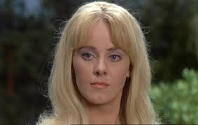 The beautiful Yutte Stensgaard, who starred in the Hammer Horror film, Lust  for a Vampire (Click to enlarge photos)