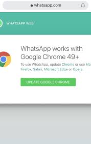 This may be due to problems with the service and its servers or problems with your. Whatsapp For Web Not Working On Chrome Iphone Google Chrome Community