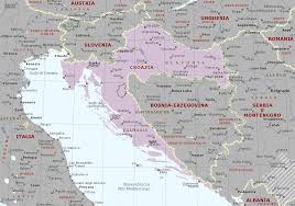 La mappa michelin di croazia: Croazia Carta Geografica Mappa Della Croazia