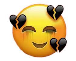 Emoji meaning a classic sad face. Sad Face Broken Heart Emoji Transparent Png Download 5488853 Vippng