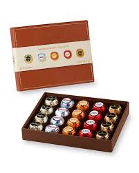Neuhaus offers ballotins, truffles, chocolate bars, chocolate gift boxes, corporate chocolate gifts Neuhaus Chocolate 20 Piece Leather Liquor Box