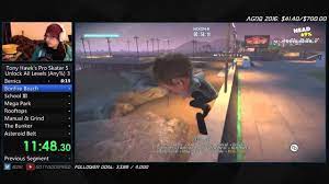 This cheat doubles the base score of all tricks. Tony Hawk S Pro Skater 5 Unlock All Levels Any In 1 10 35 Youtube