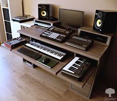 Studio Desk Pewuprodukcje By Teamber Recording Studio Home Music Studio Room Studio Desk