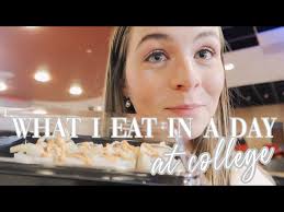What I eat in a day at college!