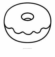 See more ideas about coloring pages, colouring pages, coloring books. Donut Coloring Pages Doughnut Page Ultra Plain Donut Coloring Page Transparent Png Download 2789754 Vippng