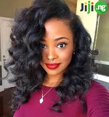 Let the curls face upwards rather than outwards for a more elegant appearance. Best Hairstyles For Round Faces Jiji Blog