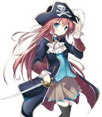 Do not request for specific pirated content or link to it. Telsa She Seems Like A Nice Quiet Girl But Really She Is A Deadly Pirate And The Captain Of Her Own Ship Catch Anime Pirate Anime Pirate Girl Girl Pirates
