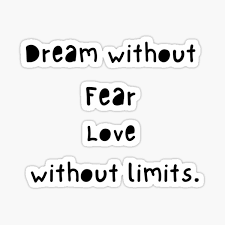 And i can compromise for you. Love Without Limits Stickers Redbubble