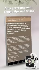 Smoke detector camera * mini camcorders audio video recorder * take photo bulk purchase: Hidden Camera Detector For Android Apk Download