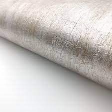 Silver Metallic Glitter Shinny Peel And Stick Wallpaper Embossed Interior Film Self Adhesive 2 Ft X 6 56 Ft Peel And Stick Wallpaper Textured Wallpaper Wallpaper Roll