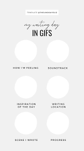 Ig Story Templates For Writers Includes Nanowrimo Templates Lindsay Elizabeth Story Template Book Instagram Instagram Story Template