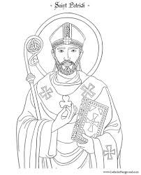 Patrick's day is actually a religious holiday, so let's make sure kids hear about jesus. Saint Patrick Printable Coloring Page Allfreeholidaycrafts Com