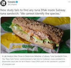 Instead, the 'tuna' is a mixture of various concoctions. 34ipqnv Nmesxm
