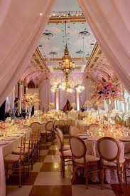 42 Glamorous Rose Gold Wedding Decor Ideas Wedding Forward Gold Wedding Decorations Rose Gold Wedding Decor Glamorous Wedding Decorations