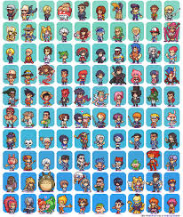 100 Manga And Anime Sprites By Neoriceisgood On Deviantart Anime Pixel Art Cool Pixel Art Pixel Art Characters