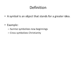 Symbolism Lesson Mrs Livaudais Ppt Download