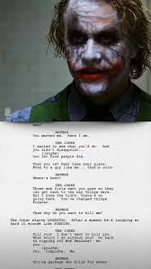 Bringing the script to life! That’s what it’s all about! #heathledger  #christianbale The power of the actor’s choices is what allows the audience  to get invested in the story., I love actors so much. ...