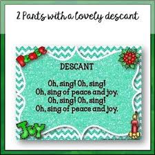 Holiday Song Sing Of Peace And Joy Choir 2 Part Acapella Holiday Songs Elementary Choir Songs