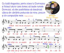 Rugul aprins mare dumnezeu avem curmătura 2015 www predic ro. Partituri Amiuna Orchestra