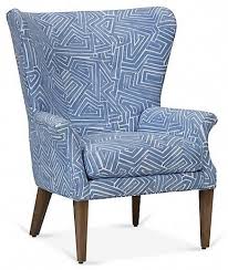 Robin Bruce Emilia Wingback Chair Royal Blue Wingbackchair Wingback Chair Blue Wingback Chair White Dining Chairs