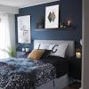 Bedroom best color combination with grey. 1