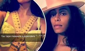 Beyonces sister Solange goes wild at friends home on Snapchat video |  Daily Mail Online