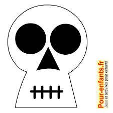 Dessins tête de mort dessin coloriage tete de mort Halloween dessiner têtes  de mort